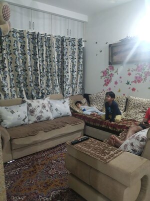 Living Room in 2 BHK Apartment at Kumar Pebble Park, Hadapsar – for Rent