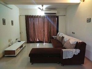 Living Room in 3 BHK Apartment at Dedhai Platinum Petals, Ghodbunder Road – for Sale