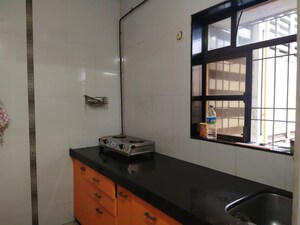 Kitchen in 3 BHK Apartment at Dedhai Platinum Petals, Ghodbunder Road – for Sale