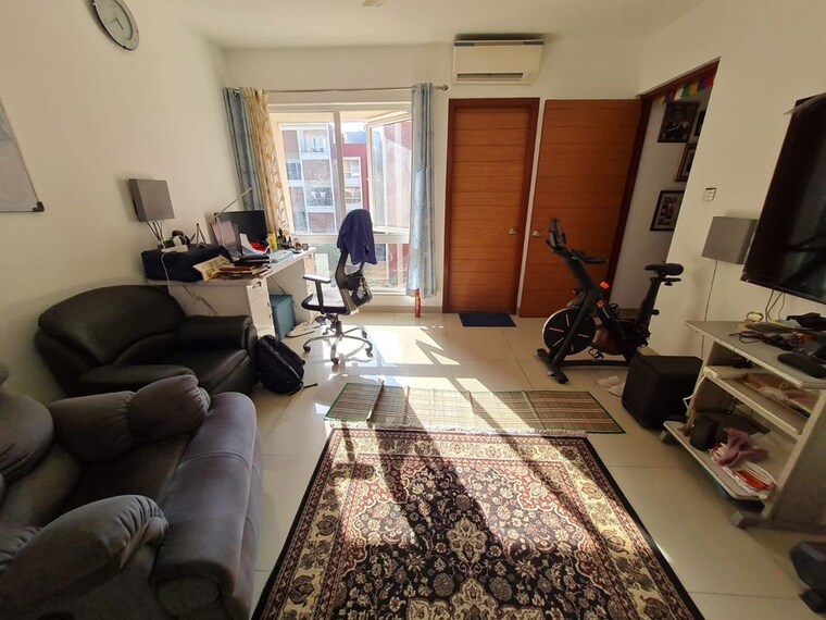 Living Room, marvel-sonnet 3 Bedroom 2247 Sq.Ft. Apartment In Viman Nagar Pune 10144301