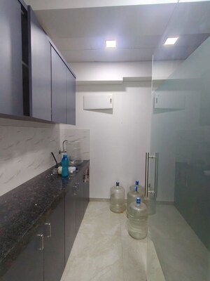 Bathroom in  Office Space at Akshar Business Park, Vashi Sector 19f – for Rent