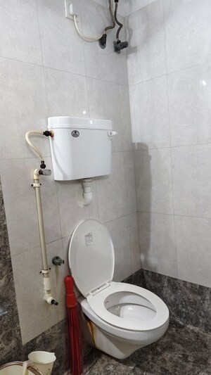 Bathroom in 2 BHK Apartment at Kabra Argentum, Goregaon West – for Rent