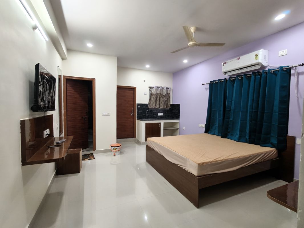 1 Rk  450 Sq.Ft. Apartment in Sai Residency Gachibowli