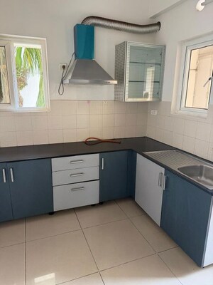 Kitchen in 3 BHK Apartment at Aparna Serene Park, Kondapur – for Rent