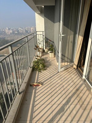 Balcony in 3 BHK Apartment at Godrej Woods, Sector 43 – for Rent
