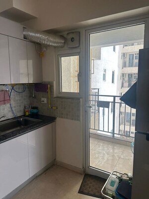 Kitchen in 3 BHK Apartment at Godrej Woods, Sector 43 – for Rent