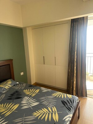 Bedroom in 3 BHK Apartment at Godrej Woods, Sector 43 – for Rent