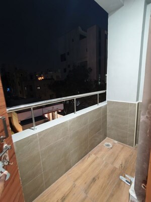 Balcony in 1 RK Apartment at Sai Residency Gachibowli, Gachibowli – for Rent
