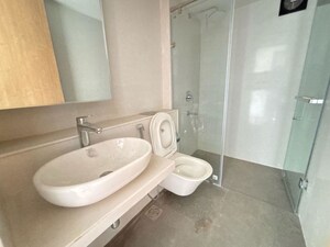 Bathroom in 3 BHK Apartment at Lodha New Cuffe Parade, Wadala – for Sale
