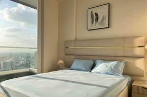 Bedroom in 3 BHK Builder Floor at Green Wood City, Sector 45 – for Rent