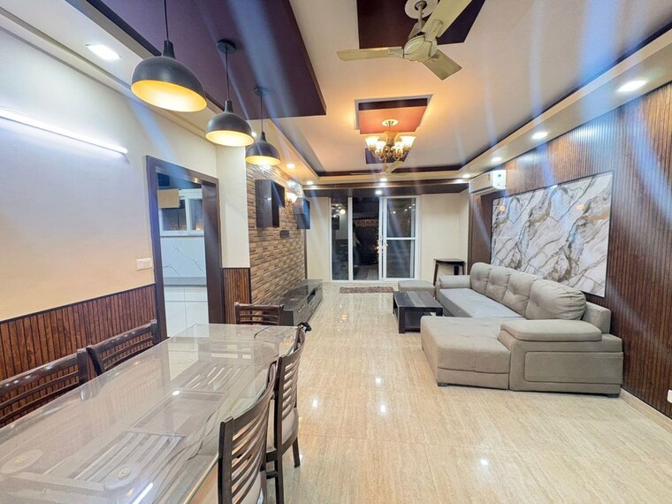 Kitchen, green-wood-city 3 Bedroom 2150 Sq.Ft. Builder Floor In Sector 45 Gurgaon 10144434