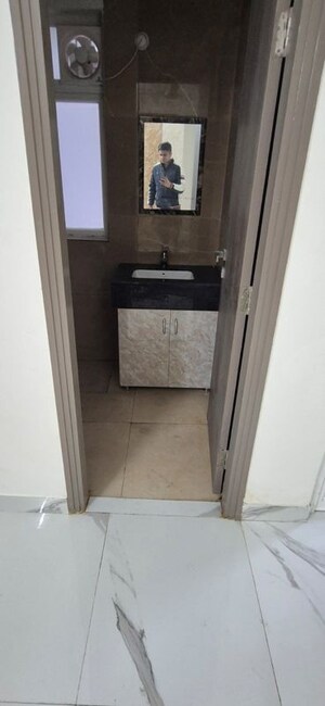 Bathroom in 3 BHK Builder Floor at Smart World Gems, Sector 89 – for Rent
