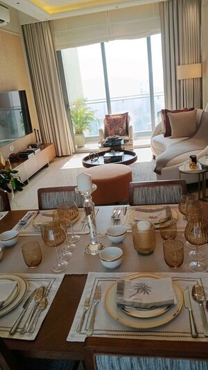 Living Room in 3 BHK Apartment at Piramal Mahalaxmi, Mahalaxmi – for Sale