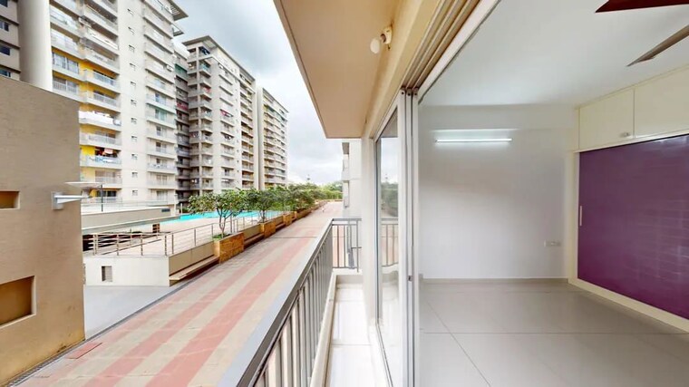 Balcony, orchid-lakeview 2 Bedroom 1281 Sq.Ft. Apartment In Bellandur Bangalore 10144480