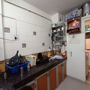 Kitchen in 1 BHK Apartment at Rutu Estate, Brahmand – for Rent