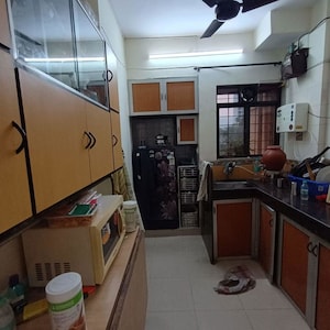 Kitchen in 1 BHK Apartment at Rutu Estate, Brahmand – for Rent