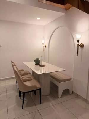 Dining area in 3 BHK Penthouse at Porvorim – for Rent