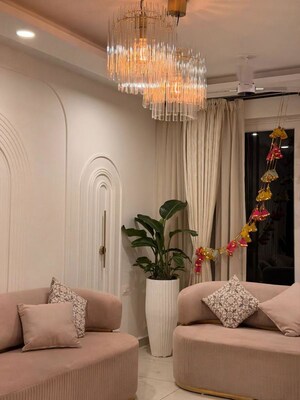 Living Room in 3 BHK Penthouse at Porvorim – for Rent