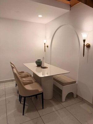 Dining area in 3 BHK Penthouse at Porvorim – for Rent