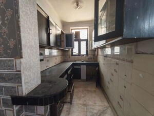 Kitchen in 2 BHK Builder Floor at Green Fields Colony – for Rent