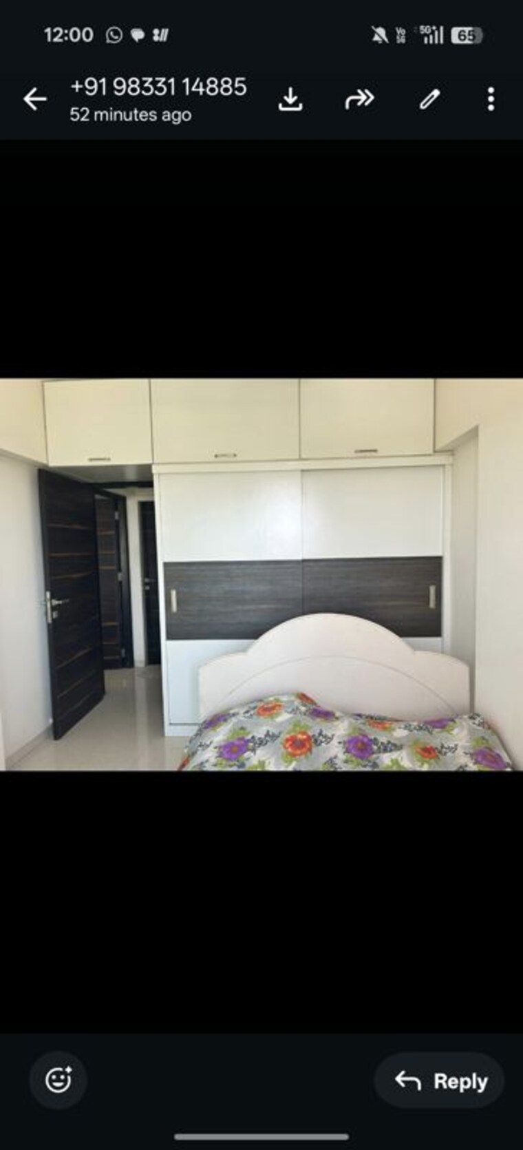 Bedroom, gurukrupa-marina-enclave 3 Bedroom 900 Sq.Ft. Apartment In Malad West Mumbai 10144543