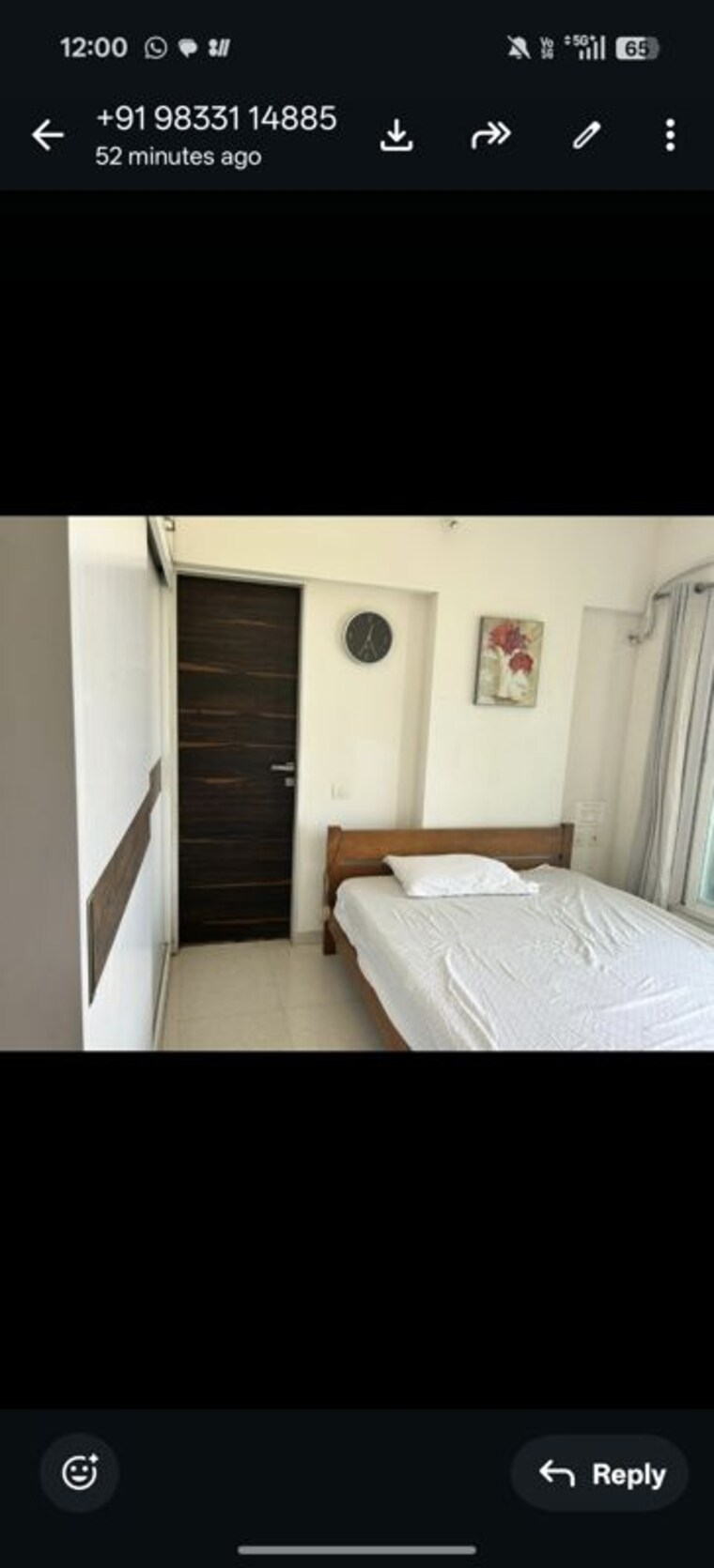 Bedroom, gurukrupa-marina-enclave 3 Bedroom 900 Sq.Ft. Apartment In Malad West Mumbai 10144543
