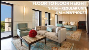 Dining area in 4 BHK Apartment at DLF Privana West, Sector 76 – for Sale