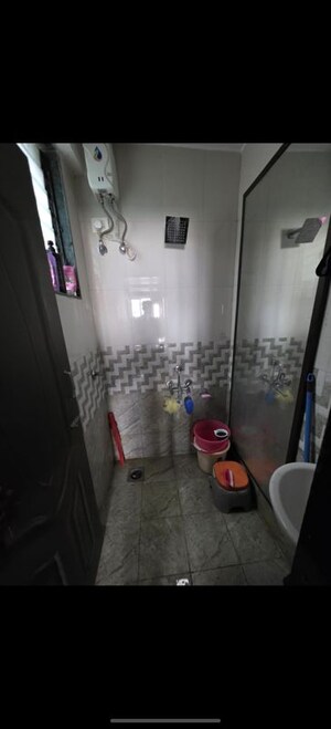 Bathroom in 1 BHK Apartment at Inorbit Mall, Malad West – for Rent
