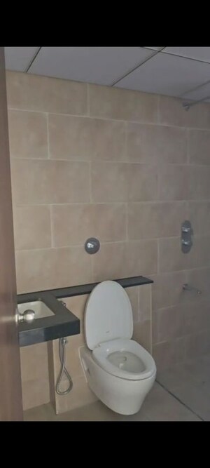 Bathroom in 3 BHK Apartment at Purva Atmosphere, Thanisandra Main Road – for Rent