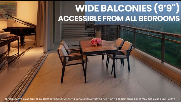 Balcony, dlf-privana-west 5 Bedroom 5600 Sq.Ft. Penthouse In Sector 76 Gurgaon 10144595