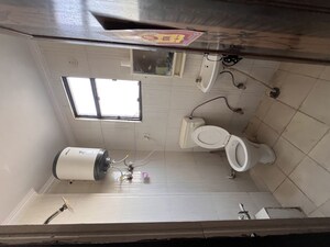 Bathroom in 1 BHK Builder Floor at Chattarpur – for Rent