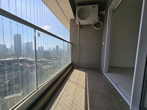 Balcony in 3 BHK Apartment at Runwal Nirvana, Parel – for Rent