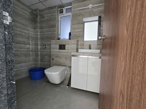 Bathroom in 3 BHK Apartment at Runwal Nirvana, Parel – for Rent