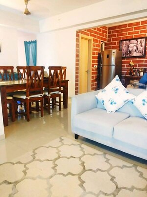Living Room in 3 BHK Apartment at DLF New Town Heights III, Sector 91 – for Rent