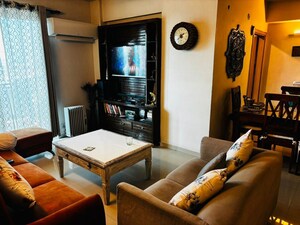 Living Room in 3 BHK Apartment at DLF New Town Heights III, Sector 91 – for Rent