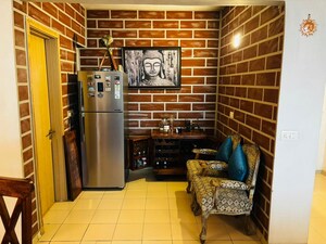 Living Room in 3 BHK Apartment at DLF New Town Heights III, Sector 91 – for Rent