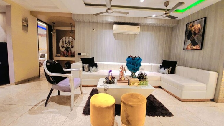 Living Room, panchkula urban estate 3 Bedroom 1800 Sq.Ft. Apartment In Panchkula Urban Estate Panchkula 10144728