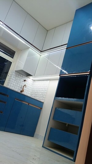 Kitchen in 3 BHK Apartment at Sristi Plaza, Chinar Park – for Sale