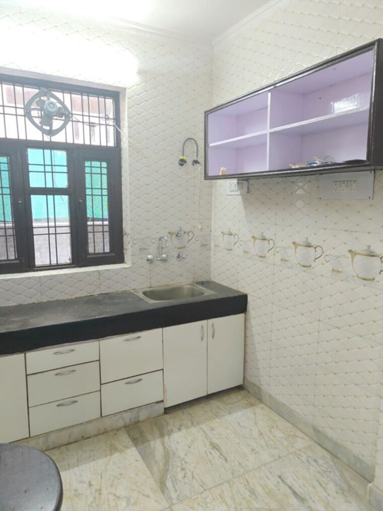 Kitchen, green fields colony 2 Bedroom 1000 Sq.Ft. Builder Floor In Green Fields Colony Faridabad 10144760