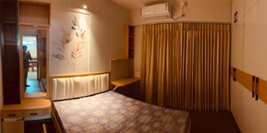 Bedroom in 2 BHK Apartment at Austin Lush Residences, Tathawade – for Rent