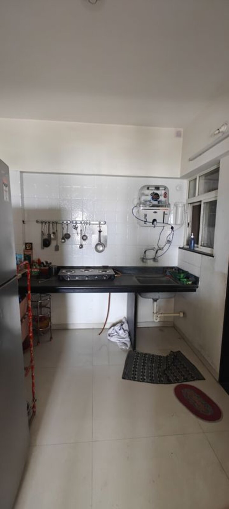 Kitchen, atrium-skyward 1.5 Bedroom 650 Sq.Ft. Apartment In Undri Pune 10144804
