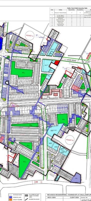  Plot – Map Location View at Altus Prime, North Mullanpur - for Sale