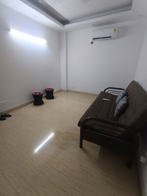 Living Room in 2 BHK Builder Floor at Malviya Nagar – for Rent