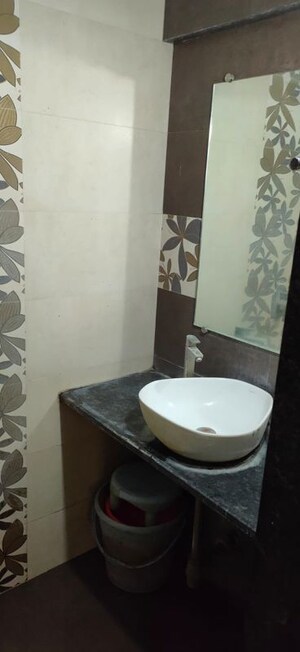 Bathroom in 1 BHK Apartment at Vijay Park, Kasarvadavali – for Rent