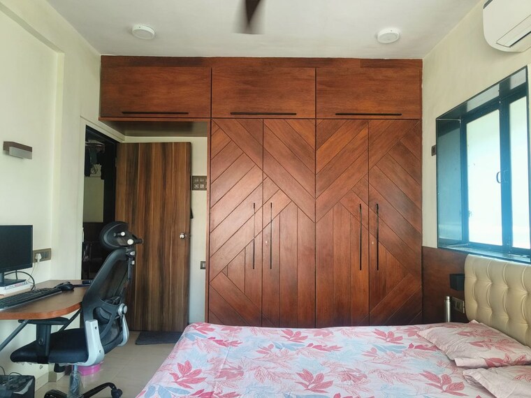 Bedroom, bridge-chs 2 Bedroom 770 Sq.Ft. Apartment In Vrindavan Society Thane 10144818