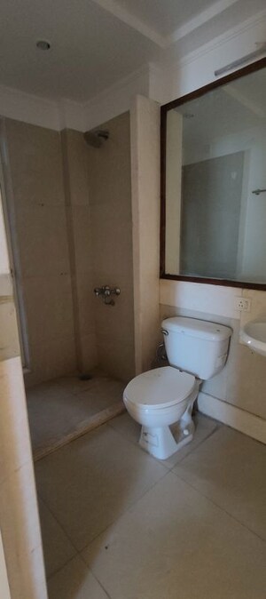 Bathroom in 3 BHK Apartment at Hiranandani Meadows, Manpada – for Rent