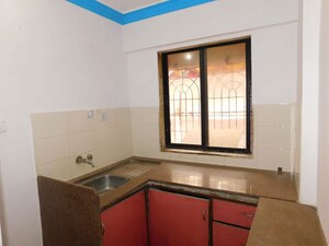 Kitchen in 1 RK Apartment at Om CHS Kandivali, Kandivali West – for Rent