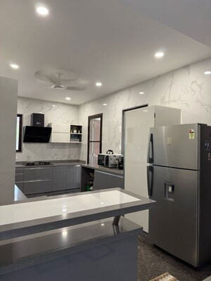 Kitchen in 4 BHK Villa at Mantri Group Mantri Euphoria, Narsingi – for Rent