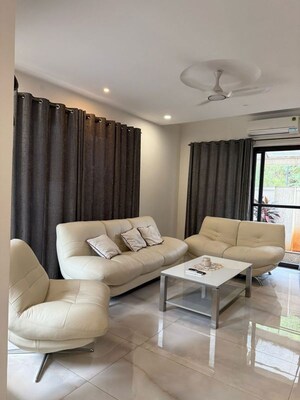 Living Room in 4 BHK Villa at Mantri Group Mantri Euphoria, Narsingi – for Rent