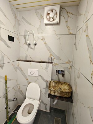 Bathroom in 1 RK Builder Floor at Tagore Garden Extension – for Rent